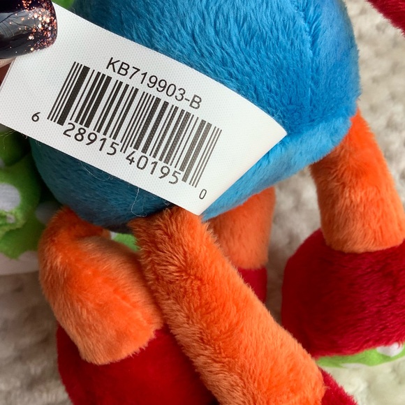 Parents Choice Cuddly Colorful Plush Cow Rattle Crinkle Toy - Picture 7 of 7